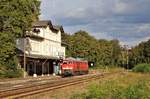 232 239-4 (EBS) war am 28.09.20 in Pößneck oberer Bahnhof zu sehen.