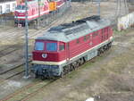 EBS 132 334-4 pausiert am 08.03.2019 in Gera.