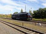 EBS Ludmilla 241 353-2 ( 9280 1241 343-2 D-EBS ) beim umsetzen in Gera am 5.10.2022