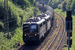 EBS 140 772-5 mit 140 789-9 auf der Hamm-Osterfelder Strecke in Recklinghausen-Ost 16.6.2023