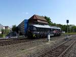 EBS Ludmilla  232 083-6 ( 9280 1232 083-6 D-EBS ) auf der Durchfahrt in Gera am 30.4.2024 