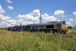 6604 und 6605 am 17.06.2008 im Bahnhof Guben