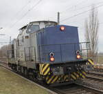 ESL 293 515-3 als Tfzf Richtung Erfurt, am 21.02.2023 in Seebergen.