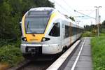 LÜNEN (Kreis Unna), 13.06.2018, Eurobahn ET 5.14 als RB 50 nach Münster Hbf bei der Einfahrt in Lünen Hbf