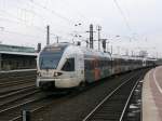 ERB, Ausfahrt des RRX Doppel als RE3, Dortmund Hbf - Dsseldorf Hbf.,  (19.02.2010)