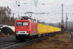 FWK 156 004-4 in Diensten von EBS in Eichenberg 12.12.2023