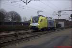 Nach Ankunft des ersten FLEX Zuges in Padborg am 15. Dezember, fhrt ES 64 U2-099 vom Zugende zur Zugspitze, um spter zurch nach Hamburg Hbf fahren zu knnen.