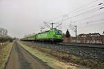 ELL/Flixtrain Siemens Vectron 193 231-8 mit dem FLX76303 am 02.01.20 Rodenbach