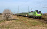 193 231 war am 15.03.20 mit dem Flixtrain 76307 von Berlin nach Stuttgart unterwegs.