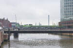 FLX aus Köln am 12.09.2021 auf der Oberhafenbrücke in Hamburg.