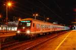 GfF Wittenberger Steuerwagen mit NX-Ersatzzug RB48 in Wuppertal Oberbarmen, März 2021.