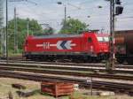 HGK 185 584-0  Häfen und Güterverkehr Köln AG  Basel 23.07.2008