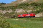 185 606 und 603 der HGK bei Himmelstadt (22.04.2010)