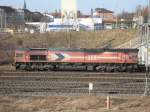 DE 670 (266 070-2) von der HGK stand am 05.03.2011 in Stendal.