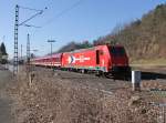  Nchster Halt: Eschwege West...  ? nein, dieser Sonderzug in Richtung Norden musste wegen eines Defekts der Zuglok 185 582-4 zwangslufig einen Halt im alten Bahnhof Eschwege West machen.