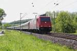 Am 17.05.2012 war die 185 584-0 der HGK mal wieder mit einem Sonderzug unterwegs.