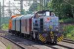 HRS 271 024-2 in Hamburg-Harburg am Zugschluss Northrail 352 002-0 am 17.6.2020