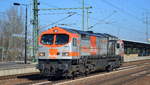 HVLE mit  V330.6  (NVR:  92 80 1250 003-1 D-HVLE ) am 02.03.21 Durchfahrt BF.