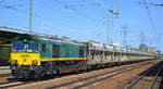 HHPI mit  29006  (NVR-Nummer: 92 80 1266 005-8 D-HHPI) und Schüttgutzug am 11.09.19 Durchfahrt Bahnhof Flughafen Berlin Schönefeld.