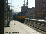 29002 bei der Durchfahrt Schwerin Hbf an 14.03.09