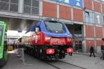 GE Powerhaul PH37ACi fr die HHPI auf der Innotrans 2012.Aufgenommen am 21.09.2012.