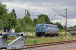 Hessische Güterbahn 187 327 // Aufgenommen zwischen den Stationen Bous (Saar) und Ensdorf (Saar) // 7.