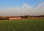 HLB (Hessische Landesbahn) Alstom Coradia Continental ET342 am 03.11.18 in der nähe von Sulzbach 