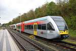 HLB Stadler GTW 2/6 Wagen 509 109 in Nidda Bhf am 27.04.19