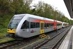 HLB Stadler GTW 2/6 Wagen 509 119 in Nidda Bhf am 27.04.19