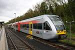 HLB Stadler GTW 2/6 Wagen 509 110 in Nidda Bhf am 27.04.19