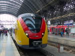 HLB ET 155 als RB 28633 nach Hanau Hbf, am 13.04.2019 in Frankfurt (M) Hbf.