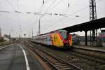 HLB Alstom Coradia Continental ET161 am 12.12.20 in Hanau Hbf 