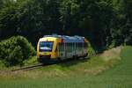 HLB Alstom Lint41 VT205 am 06.06.22 im Königstein