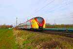 HLB Alstom Coradia Continental 1440 xxx als RB75 in Mainz Bischofsheim am 17.03.24