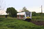 HLB Stadler GTW 2/6 VT114 und VT116 am 28.04.24 in Beienheim auf Abschiedsfahrt