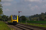 Einfahrsignal nach Stockhausen. Ein 648 fährt als RE in Richtung Weilburg. 20.5.24