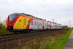 HLB Alstom Coradia Continental 1440 167 in Babenhausen am 02.11.24 