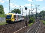 HLB-Lint als DLr 93585 Ff-Hchst - Hmb-Eidelstedt am 23.5.2009 in HH-Harburg