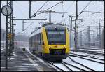 HLB VT 284 als RB nach Fulda im Bahnhof Fulda am 23.02.13  