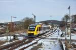 VT284.2 (95 80 0648 524-6 D-HEB) als HLB24832 am 16.03.2013 in Bad Salzschlirf