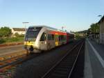 HLB GTW 2/6 (Wagen 508 106) am 04.06.14 in Stockheim Bhf 