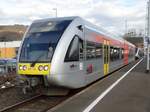 HLB Stadler GTW VT106 am 27.02.17 in Gelnhausen Bhf