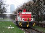 HFM Krauss Maffei MH05 D8 (98 80 0505 011-3 D-HFM) am 04.01.16 in Frankfurt am Mainufer