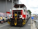 HFM Krauss Maffei MH05 Lok D1 (98 80 0505 009-7 D-HFM) am 17.07.16 beim Osthafen Festival 2016 in Frankfurt