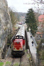 HzL V 180 // Bahnhof Sigmaringen // 6.