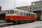 VS 14 der Hohenzollerischen Landesbahn vor dem Bw Gammertingen (29.10.1984)