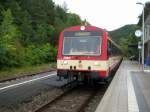 Der Naturpark Express(NPE 86282)nach Blumberg Zollhaus am 13.