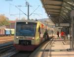 VT 248, 244 und 246 der HzL als D 988** (hab die Nummer nicht mehr gefunden) nach Stuttgart als Ersatz fr den ICE 280  in Rottweil 25.10.08