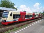 VT 253 im Bahnhof radolfzell am 29/06/09.