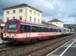 Heute war die letzte Fahrt des Natur Park Expresses der Saison. NE 81 Nr 42 und 43 in Immendingen am 18/10/09.